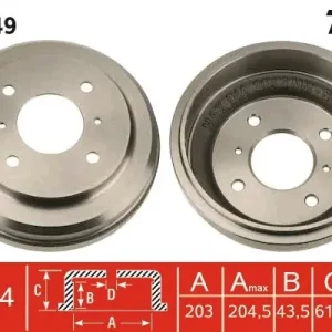Bęben hamulcowy TRW DB4349 Wybór klientów