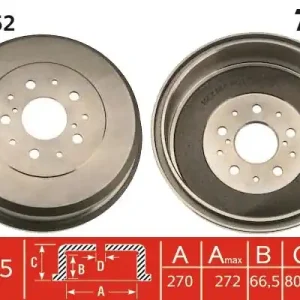 Bęben hamulcowy TRW DB4352 Oferta czasowa