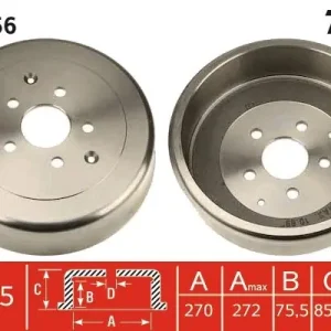 Bęben hamulcowy TRW DB4356 Nie przegap