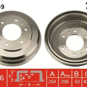 Do wyczerpania zapasów Bęben hamulcowy TRW DB4359