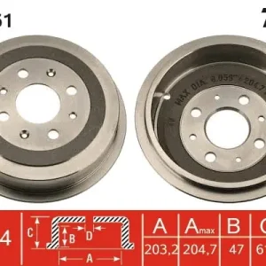 Kup teraz Bęben hamulcowy TRW DB4361