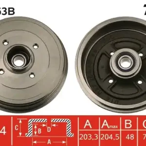 Bęben hamulcowy TRW DB4363B Najlepsza cena
