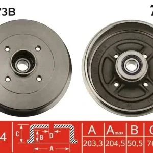 Bęben hamulcowy TRW DB4373B Cena promocyjna