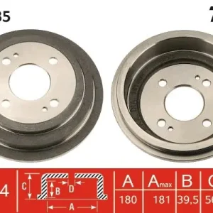 Bęben hamulcowy TRW DB4385 Dodaj do koszyka