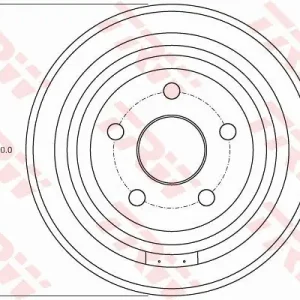 Bęben hamulcowy TRW DB4407 Zamów teraz