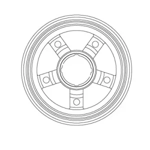 Nowy Bęben hamulcowy TRW DB4449