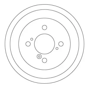 Darmowy zwrot Bęben hamulcowy TRW DB4476