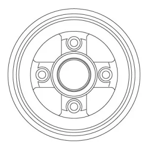 Bęben hamulcowy TRW DB4477 Ekspresowa dostawa
