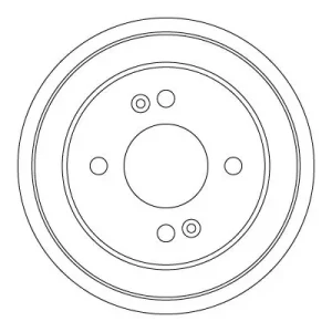 Bęben hamulcowy TRW DB4548 Darmowa dostawa