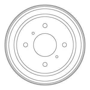 Bęben hamulcowy TRW DB4554 Bezpieczna płatność