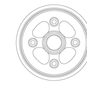 Bęben hamulcowy TRW DB4555 Najlepsza cena