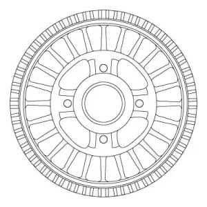 Hit sprzedaży Bęben hamulcowy TRW DB4557MR