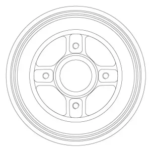 Bęben hamulcowy TRW DB4558MR Sprawdź teraz