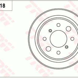 Hit cenowy Bęben hamulcowy TRW DB7018