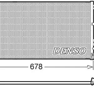Wyprzedaż Skraplacz, klimatyzacja DENSO DCN02001