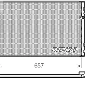 Hit sprzedaży Skraplacz, klimatyzacja DENSO DCN02031