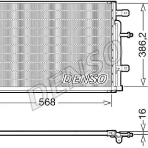 Bezpieczne zakupy Skraplacz, klimatyzacja DENSO DCN02038