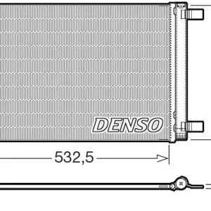 Sprawdź teraz Skraplacz, klimatyzacja DENSO DCN02048