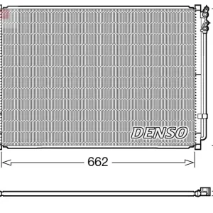 Łatwy zwrot Skraplacz, klimatyzacja DENSO DCN05032
