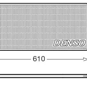Szybka dostawa Skraplacz, klimatyzacja DENSO DCN05036