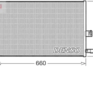 Dodaj do koszyka Skraplacz, klimatyzacja DENSO DCN05037