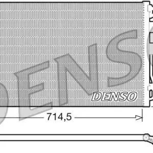 Nowość Skraplacz, klimatyzacja DENSO DCN06005