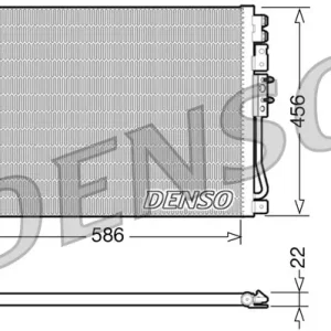 Dostępne od ręki Skraplacz, klimatyzacja DENSO DCN06009