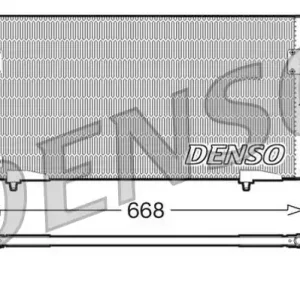 Tylko do końca tygodnia Skraplacz, klimatyzacja DENSO DCN07060