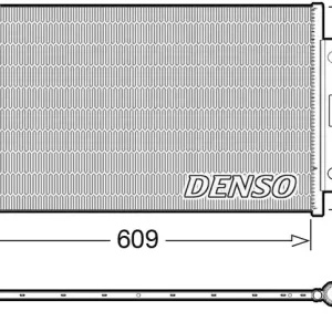 Szybka wysyłka Skraplacz, klimatyzacja DENSO DCN09004
