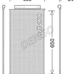 Skraplacz, klimatyzacja DENSO DCN09047 Ostatnie sztuki