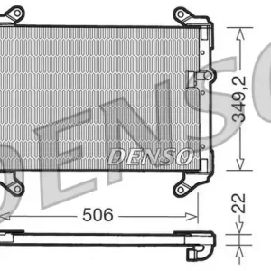 Szybka wysyłka Skraplacz, klimatyzacja DENSO DCN09050