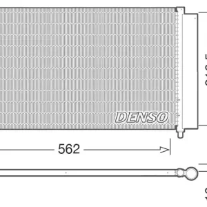 Sprawdź teraz Skraplacz, klimatyzacja DENSO DCN09072