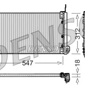 Zamów dziś Skraplacz, klimatyzacja DENSO DCN09080