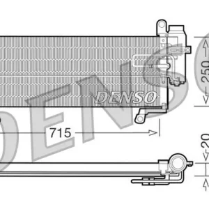 Dostępne od ręki Skraplacz, klimatyzacja DENSO DCN09091