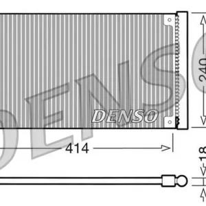 Skraplacz, klimatyzacja DENSO DCN09120 Kup online