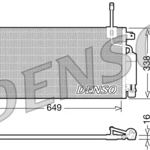 Skraplacz, klimatyzacja DENSO DCN10024 Wyprzedaż