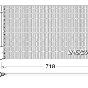 Skraplacz, klimatyzacja DENSO DCN10028 Popularny