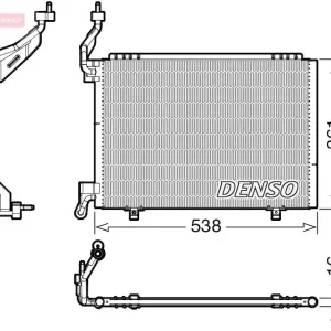 Tani Skraplacz, klimatyzacja DENSO DCN10037