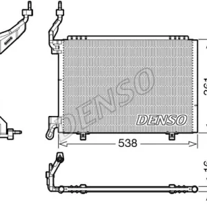 Skraplacz, klimatyzacja DENSO DCN10038 Kup online