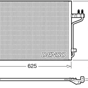 Skraplacz, klimatyzacja DENSO DCN10047 Tani