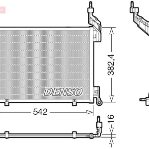 Skraplacz, klimatyzacja DENSO DCN10048 Obniżka ceny