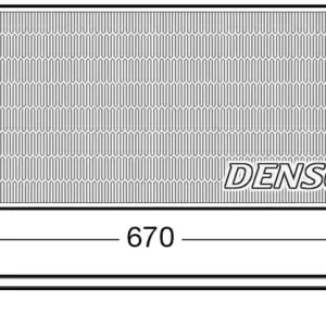Szybka dostawa Skraplacz, klimatyzacja DENSO DCN10053