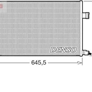 Skraplacz, klimatyzacja DENSO DCN11009 Rabat