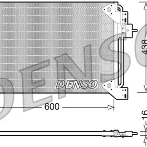 Skraplacz, klimatyzacja DENSO DCN12004 Zniżka