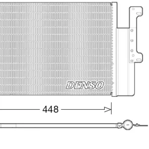 Darmowa dostawa Skraplacz, klimatyzacja DENSO DCN12102