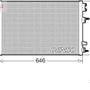 Skraplacz, klimatyzacja DENSO DCN13021 Oferta limitowana