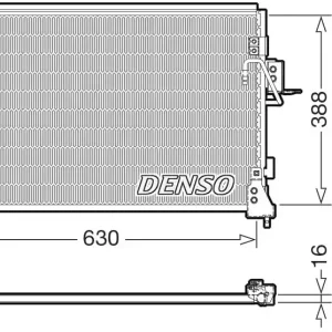 Skraplacz, klimatyzacja DENSO DCN14005 Zamów teraz