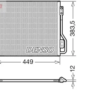 Skraplacz, klimatyzacja DENSO DCN16002 Tani