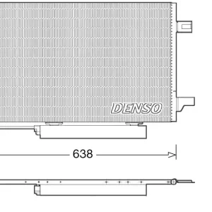 Bestseller Skraplacz, klimatyzacja DENSO DCN17004