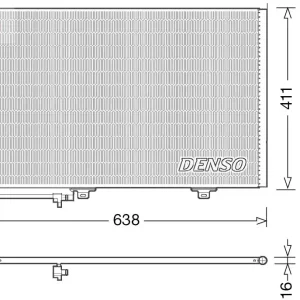 Zamów dziś Skraplacz, klimatyzacja DENSO DCN17007